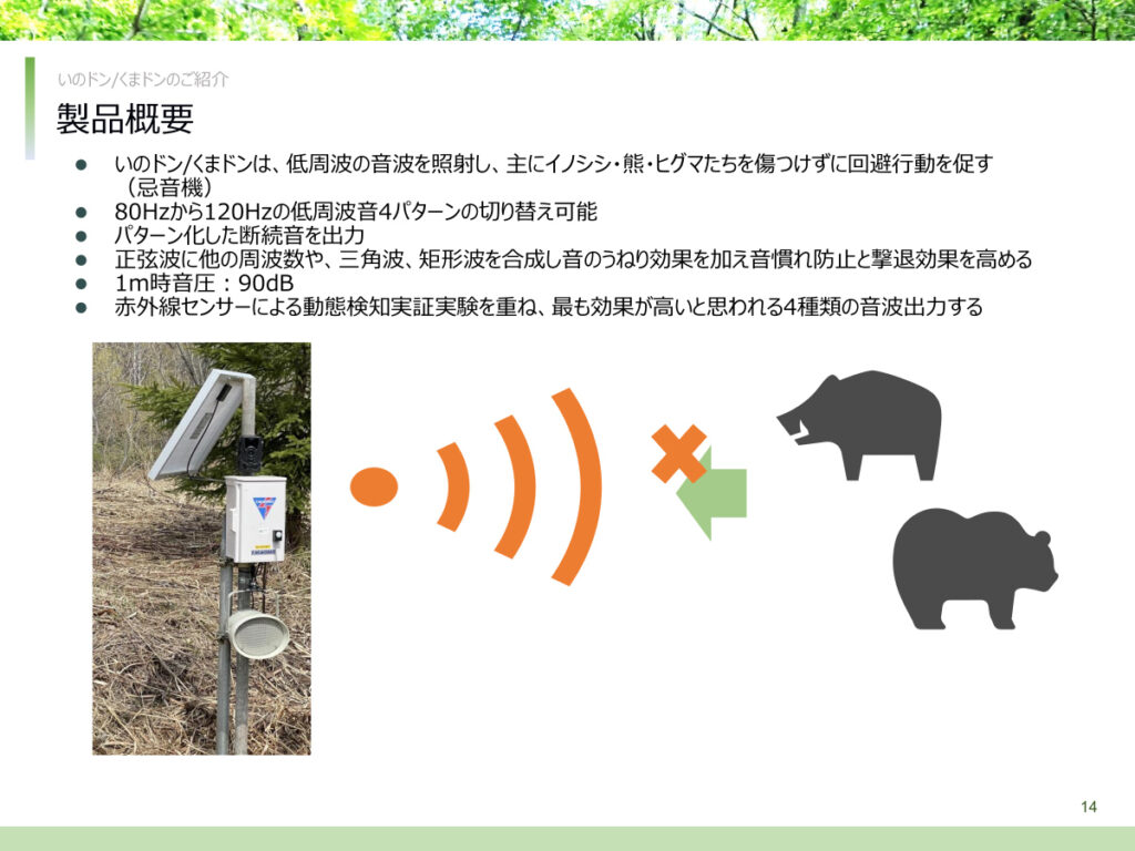 いのドン　くまドン　製品概要
